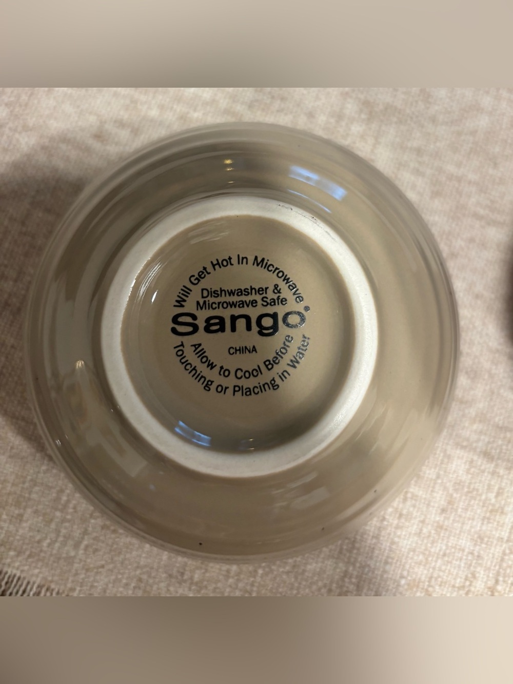 NEW Sango Siterra Painter’s Palette Ceramic Dessert Bowls - Set of 4 - Picture 7 of 8